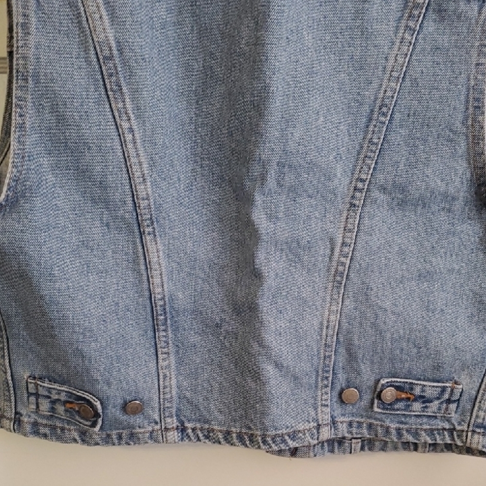 Banana Republic Blue Denim Vest - Picture 5 of 5